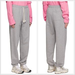 NWT ACNE STUDIOS Gray Relaxed-Fit Lounge Pants